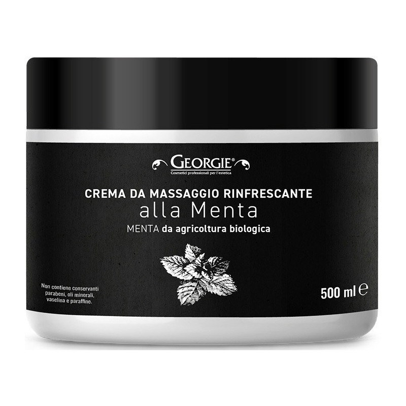 Massage cream, refreshing, mint 500ml