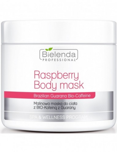 RASPBERRY BODY PROGRAM Mask with Raspberry&amp,Guarana Bio-Caffeine 600g