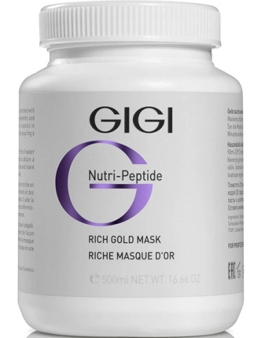 NUTRI PEPTIDE RICH GOLD MASK 500ml