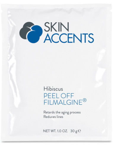 SKIN ACCENTS Peel Off Filmalgine Hibiskus 30gr