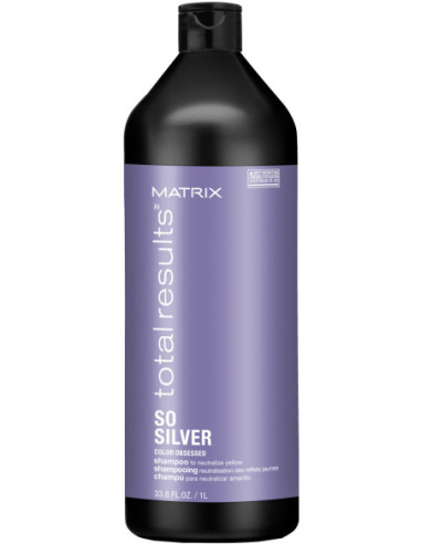 COLOUR OBSESSED SO SILVER šampūns dzelteno toņu novēršanai 1000ml