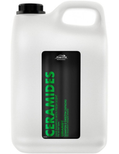 Fresh-scented shampoo for all hair types with ceramides 5000ml
