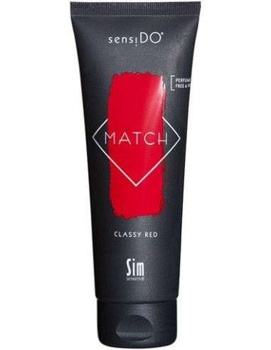 Sensido Match - Tiešas iedarbības intensīva matu krāsa Eleganti sarkans 125ml