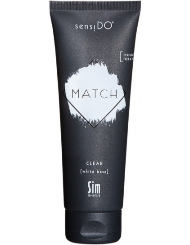 Sensido Match - Tiešas iedarbības intensīva matu krāsa Balts 125ml