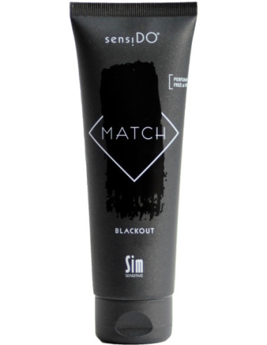 Sensido Match - Tiešas iedarbības intensīva matu krāsa Dziļi melns 125ml