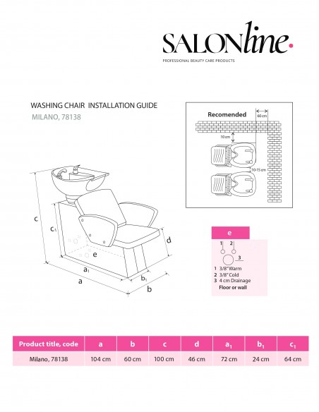 Frisörhandfat Milano