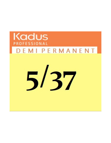 Demi-permanent hårfärg 5/37 60ml