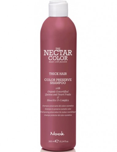 NOOK NECTAR COLOR Shampoo for dyed, thick hair 300m