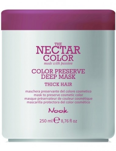 NOOK NECTAR COLOR Mask for colored, thick hair 250ml