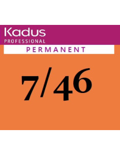 Permanent hårfärg 7/46 60ml