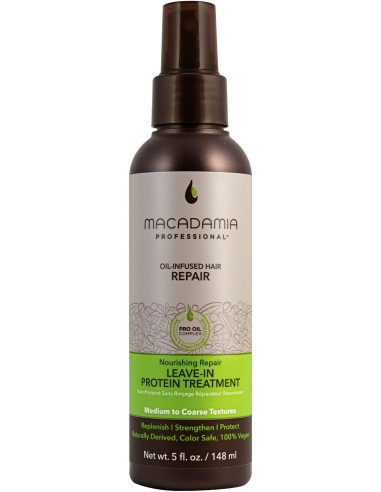 MACADAMIA PRO Vegan Hair Restorative-Nutrient, with Protein, 148ml