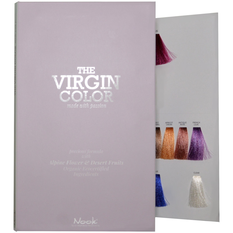 THE VIRGIN NOOK Color chart