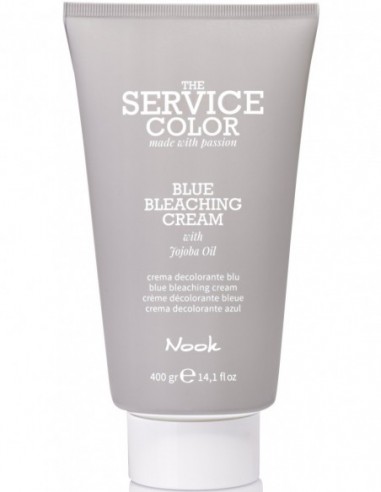 NOOK The Service creamy bleaching  powder, blue, deep moisturizing  500g