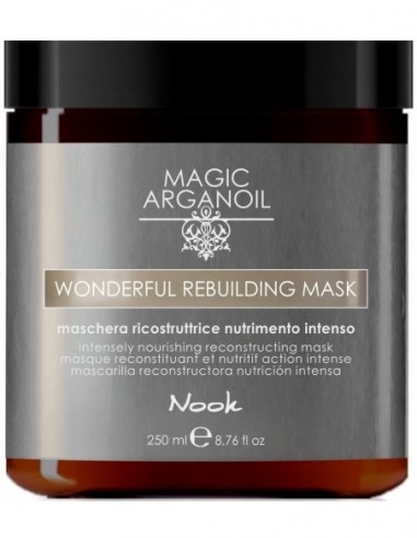 NOOK MAGIC ARGAN OIL WONDERFUL Intensive nourishing mask restores 250ml