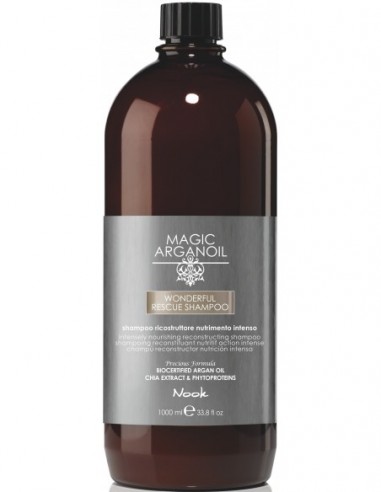 NOOK MAGIC ARGAN OIL WONDERFUL Šampūns, intensīvi barojošs, atjauno 1000ml