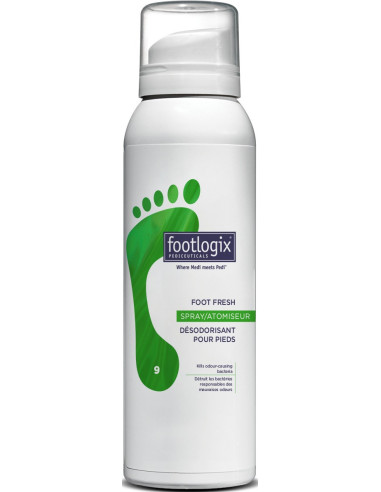 FOOTLOGIX ATSVAIDZINOŠS KĀJU DEZODORANTS 125 ML.