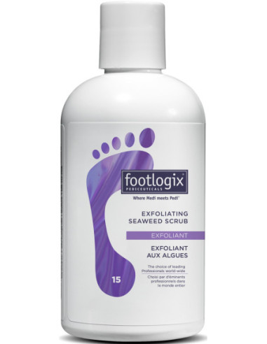 Exfolierande fotskrubb med tång 250 ml
