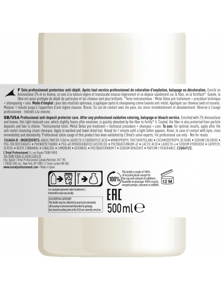 Metal Detox vårdande kräm 500ml