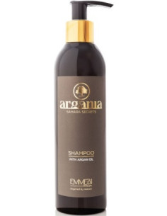 Argan shampoo silk effect...