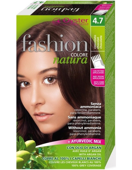 FASHION NATURA hårfärg 4.7, choklad 50ml+50ml+15ml
