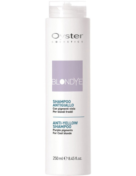 BLONDYE ANTI-YELLOW Schampo, neutraliserar gula toner. 250 ml