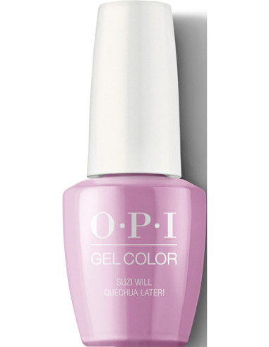 OPI gelcolor Suzi Will Quechua Later 15ml