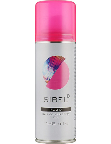 Hårfärgsspray, rosa glitter, 125ml