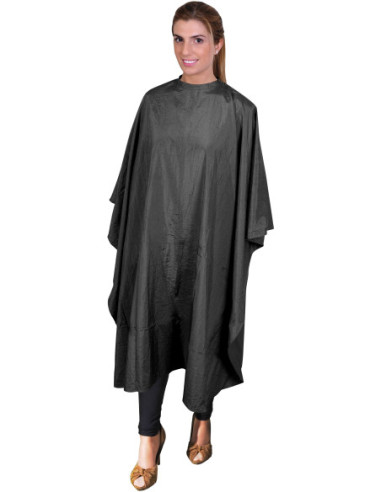 Nylonkappa, med tryckknapp, svart,...