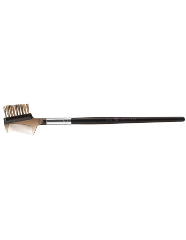 Eyelash and eyebrow brush, combined, professional, 1pc