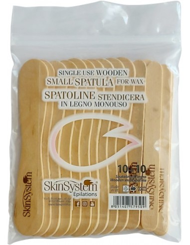 Träspatel, storlek S, 20 st/förpackning