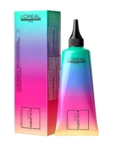 COLORFULHAIR Tiešās iedarbības matu krāsa nodrošina intensīvu un ilgstošu efektu.* L'Oreal Professionnel Colorful Hair Peach 90