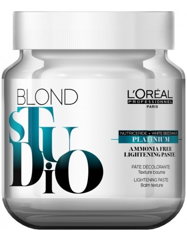 Pastes for lightening hair in any technique L'Oreal Professionnel Blond Studio Platinium paste 500gr