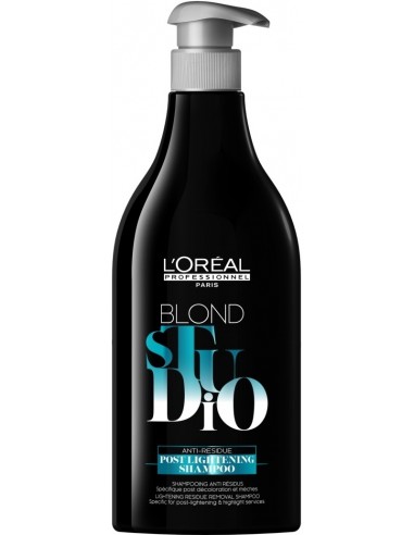 Īpašs šampūns lietošanai pēc matu balināšanas L'Oreal Professionnel Blond Studio Post Lightening Shampoo 500ml