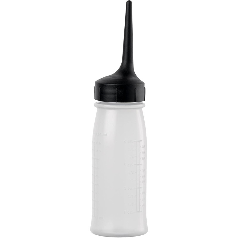 Mätflaska, transparent, liten, 120 ml
