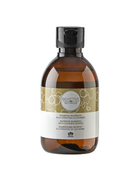 BIOACTIVE NATURALIS Schampo för hårglans, närande, med kashmirkeratin 230 ml
