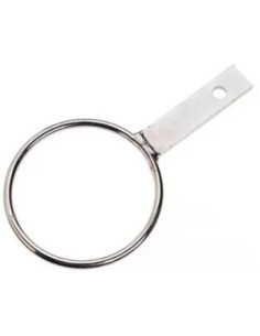 Hårtorkhållare med metallring