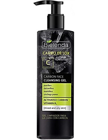 CARBO DETOX Gel for face cleansing 195gr