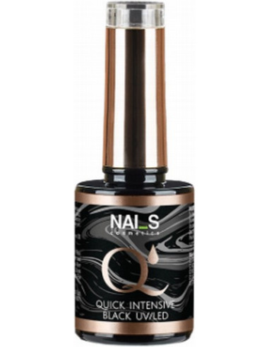 Snabb intensiv svart UV/LED-gel, 15 ml