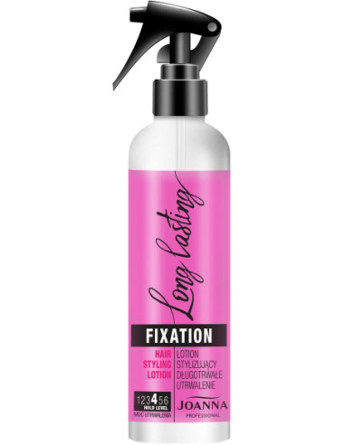 Hårstylinglotion, mycket stark...
