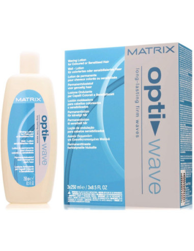 OPTI.WAVE Ilgviļnu sastāvs krāsotiem matiem 3* 250ml