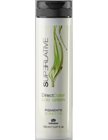 SUPERLATIVE DIRECT Pigments-gēls matu krāsošanai Green 150ml