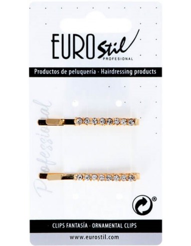 Klämmor-ankor, guld, med pärlor, 5,5...