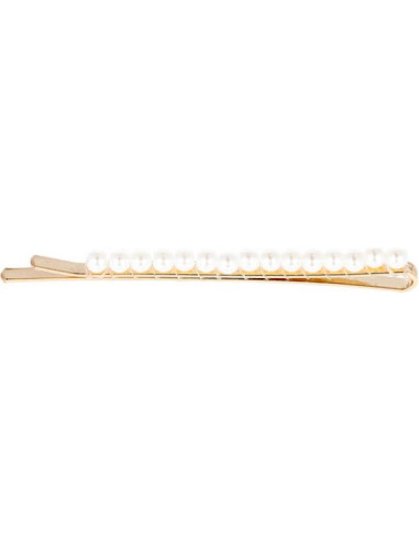 Hårspännen, 8 cm, med pärlor, 2 st