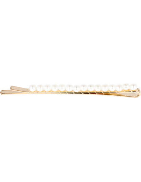 Hårspännen, 8 cm, med pärlor, 2 st
