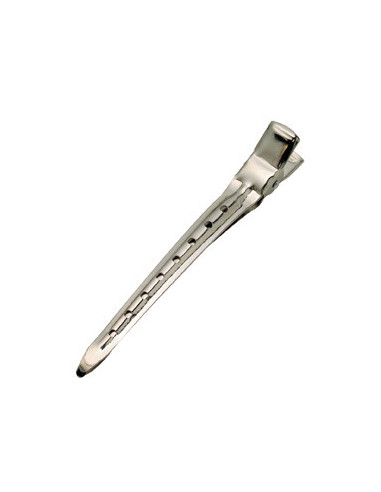 Hårspänne/klämma, metall, 9 cm, 1 st
