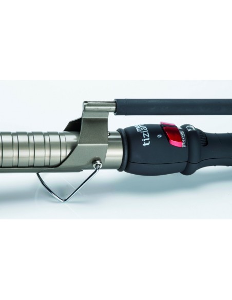 Locktång Tiziano, 4-dimensionell, titankeramisk beläggning, 28 mm, 40 cm