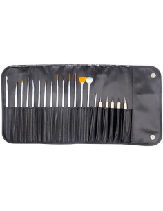 Nageldesignset (15 borstar...