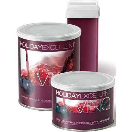 HOLIDAY EXCELLENT Hårborttagningsvax (Vinifera-extrakt/vin) 100ml