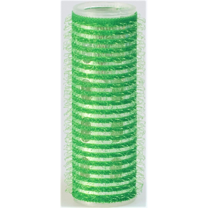 Hårrullar, 21 mm, gröna 12 st