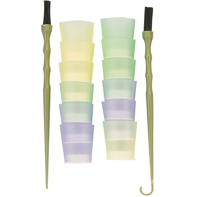 Hårfärgningsset (2 borstar+12...